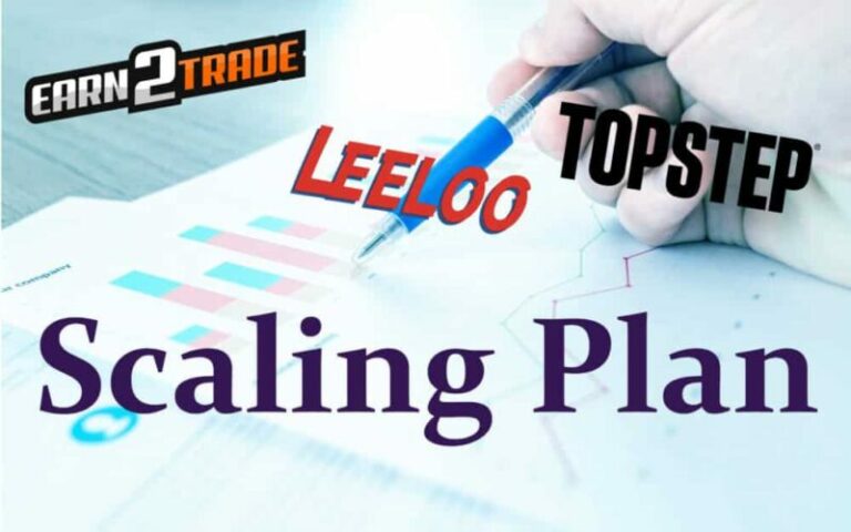 Scaling Plan topstep earn2trade Leeloo Trading